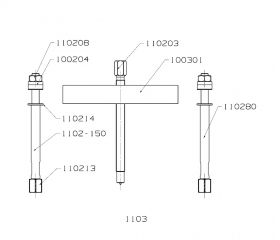 EXTRACTOR FORZA 2 ALARGADERAS 120X140